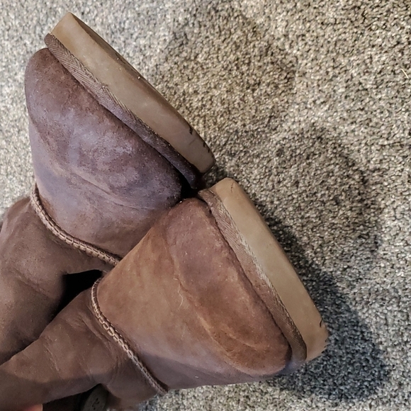 Ugg Australia tall  boots Bailey Button Triplet II chocolate sz 9 - Picture 8 of 16